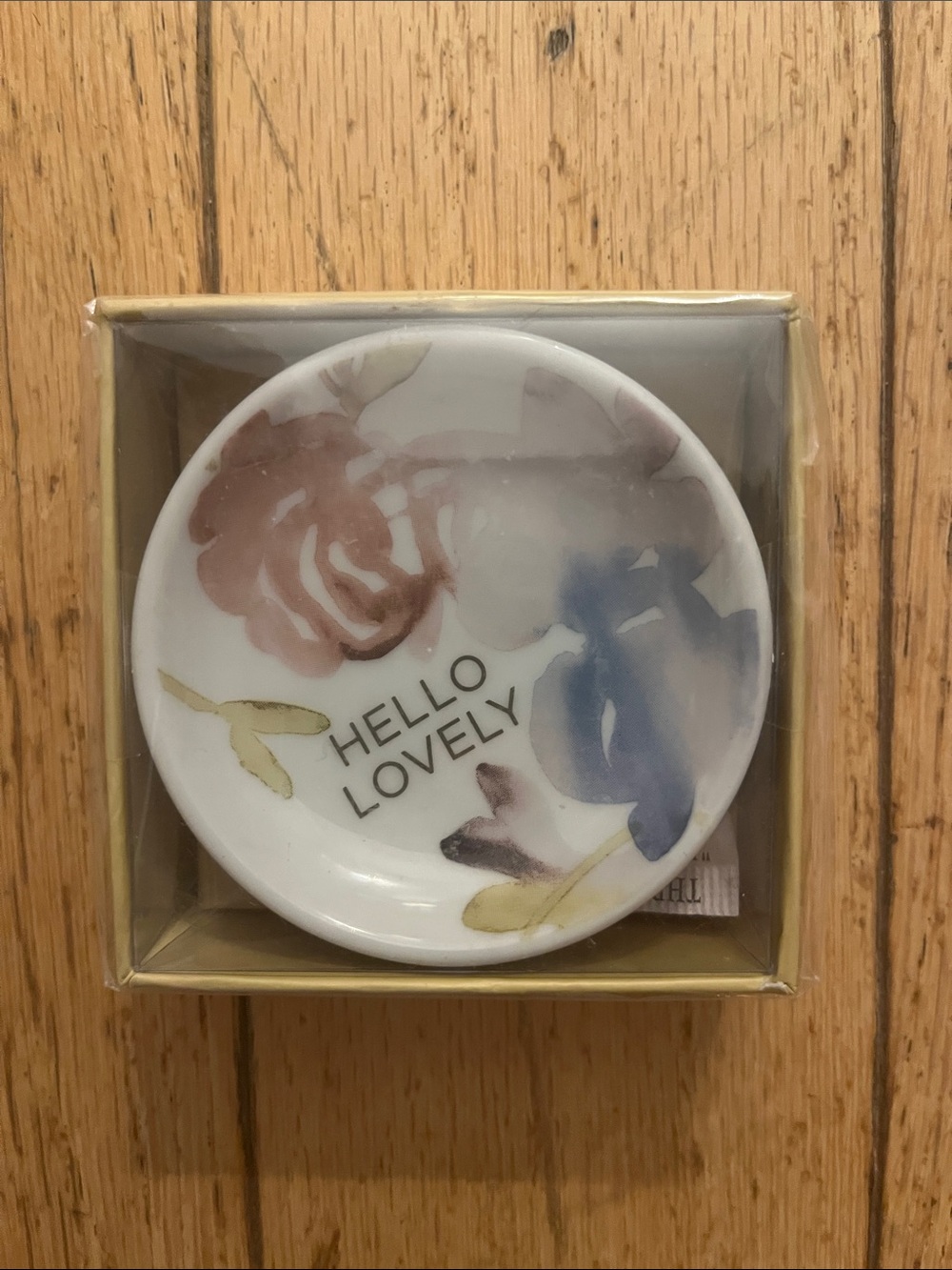 Fringe Hello Lovely Floral Trinket Mini Decorative Tray